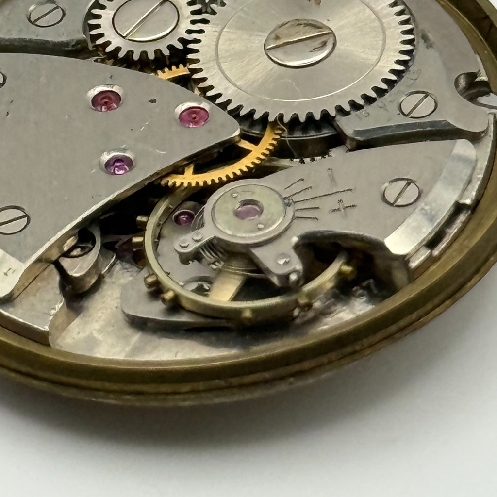 FHF 67 Watch Movement - Avia 15 Jewels - For Parts / Repair - 29.8mm