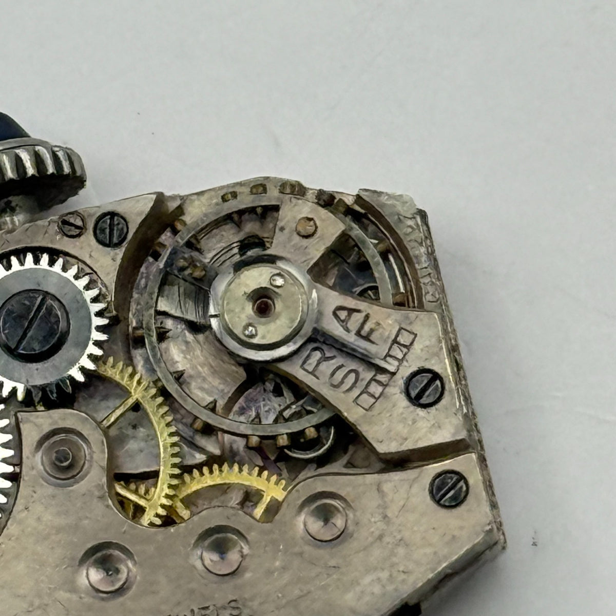 Didisheim-Nassay 227 Watch Movement Cabochon Crown Nassau 6J Swiss Parts 14.8mm