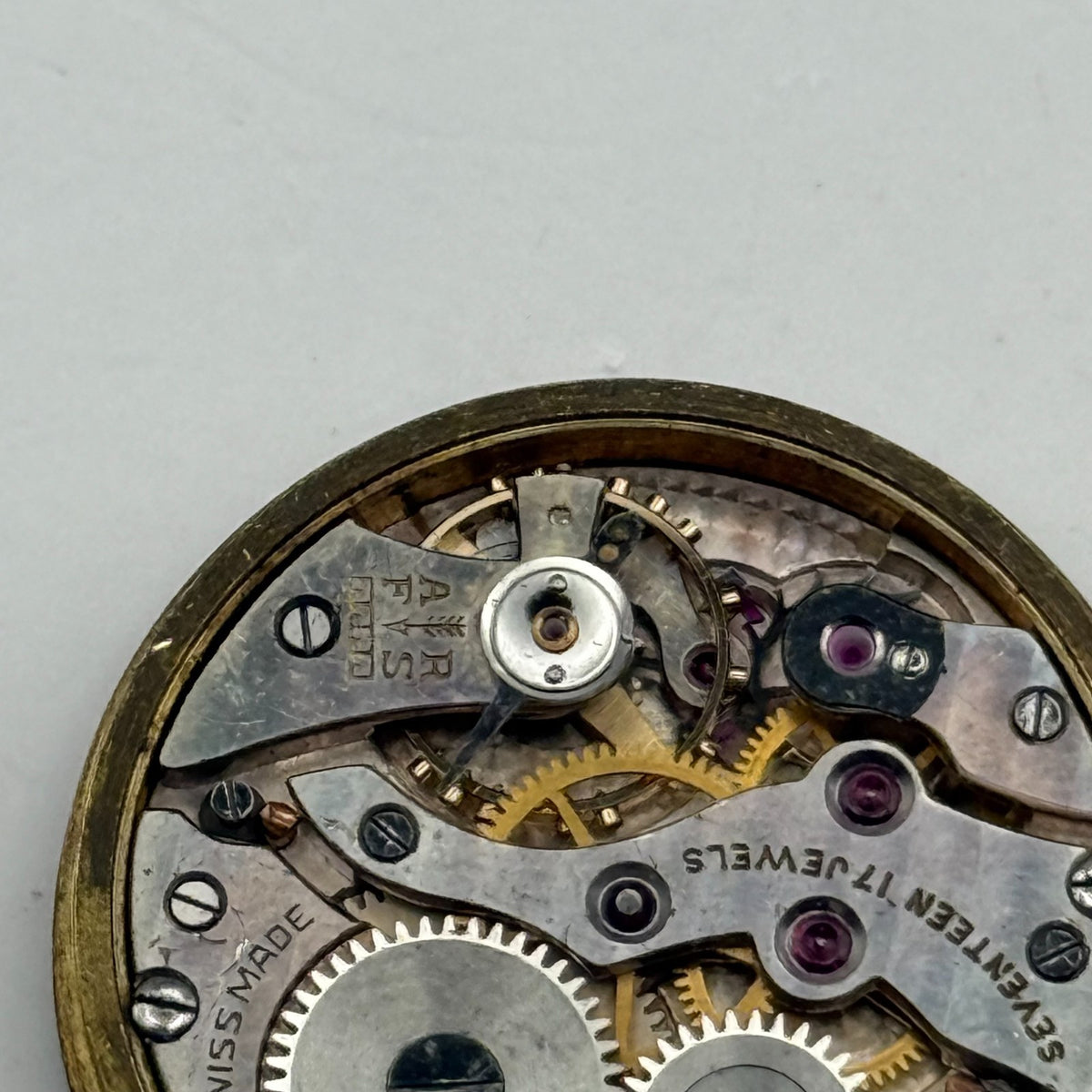 Kendal & Dent London Watch Movement - 17 Jewels - For Parts / Repair - 27mm