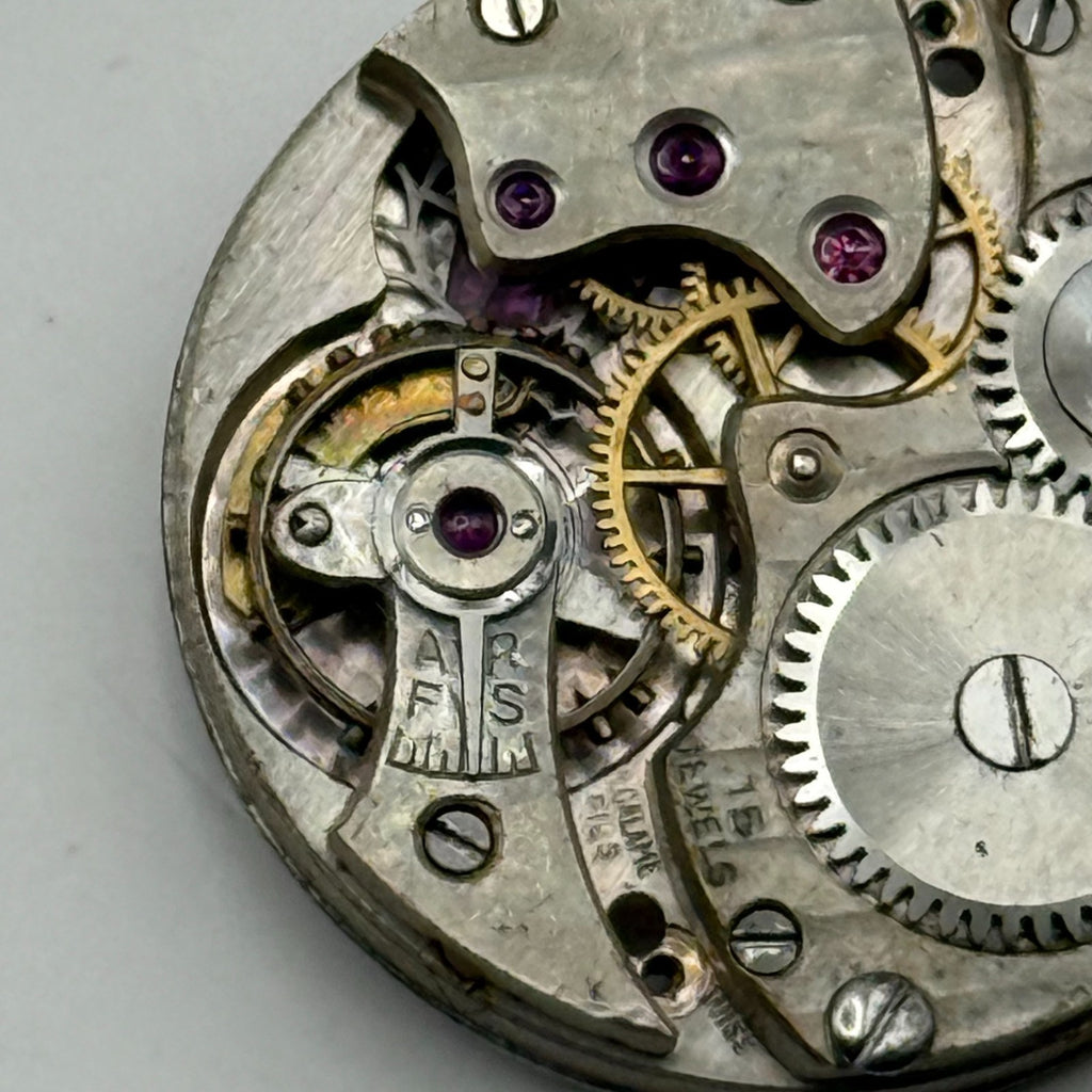 A. Calame & Fils 092 Watch Movement Trinitas Swiss Manual Wind Parts 22.1mm