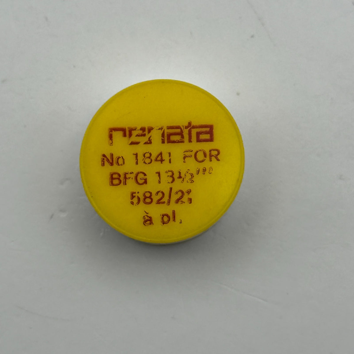 BFG 582/21 Balance Wheel Complete And Spring 13½''' 1841 Watch Movement Parts