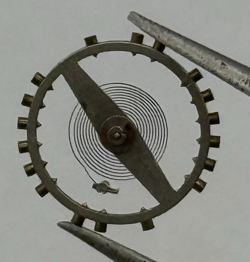 AS 1287 Balance Wheel Complete And Spring 10½’’’ Progress Watch Movement Parts