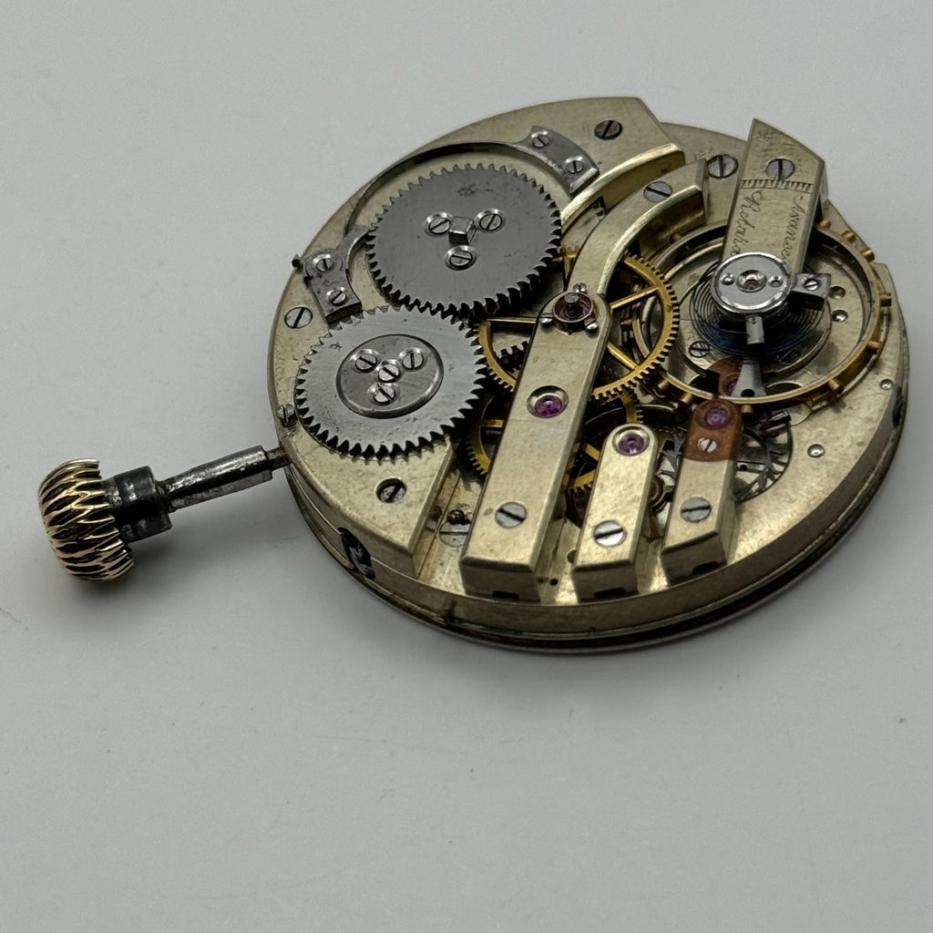 High Grade Pocket Watch Movement Running Antique Hunter Parts Repair 42.8mm