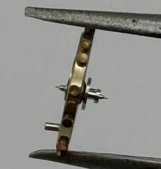 AS 979 1012 Balance Wheel Complete And Spring 532 M Watch Movement Parts NOS