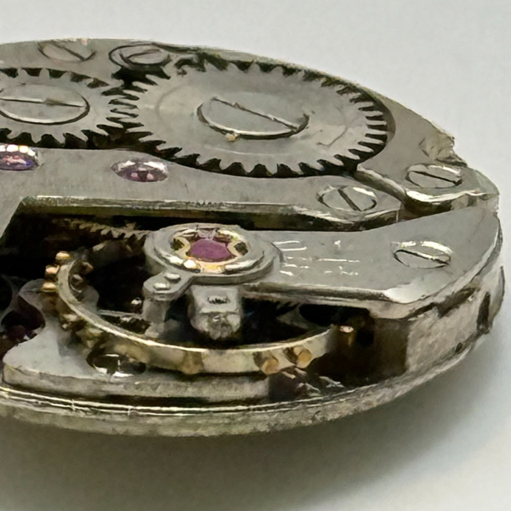 FHF 34 Watch Movement Rotary Ladies 17 Jewel Swiss Manual Wind Parts Repair 17mm
