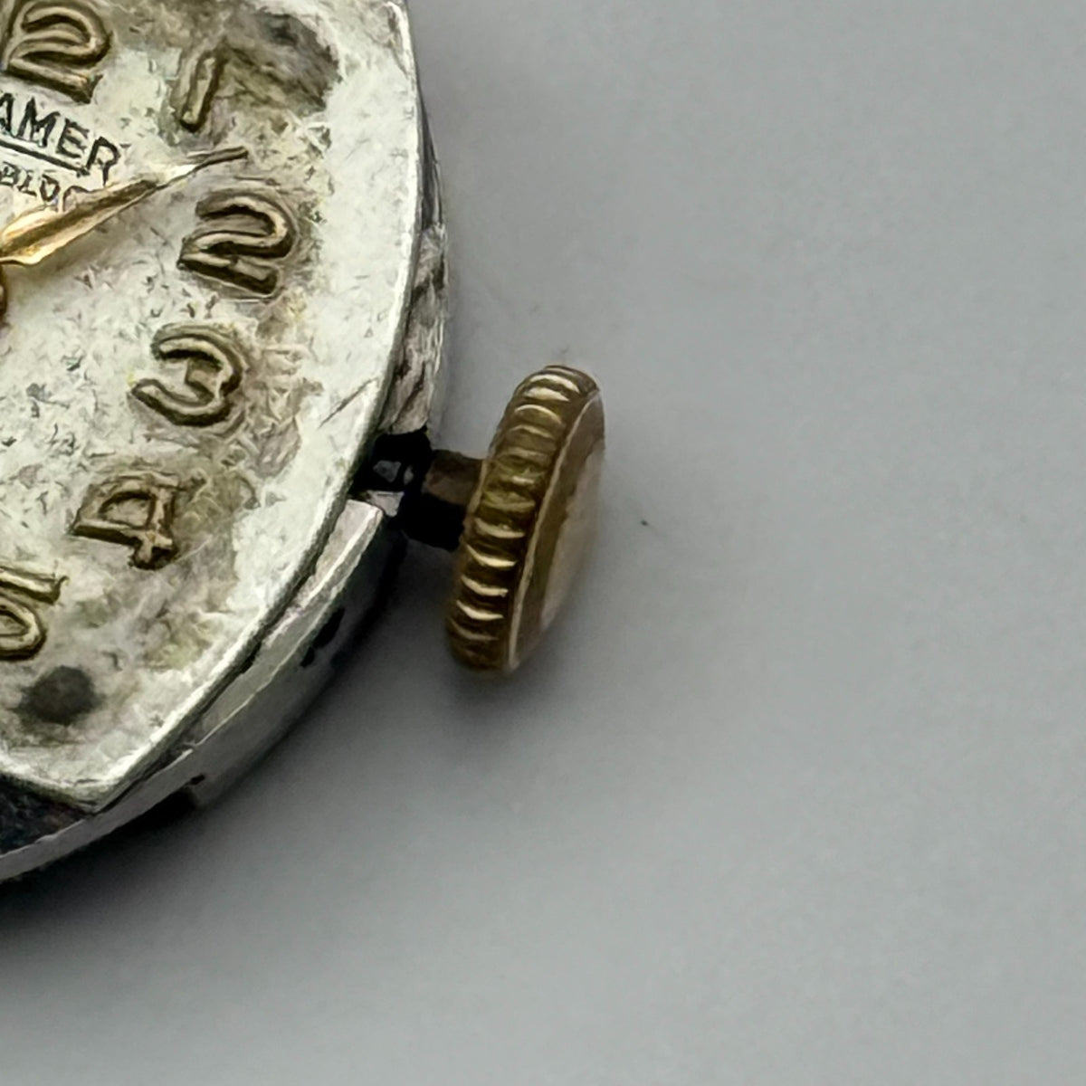 MST 389 Watch Movement Roamer 17 Jewels Swiss Manual Wind Parts Repair 13.1mm