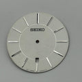 Seiko 7N39-0CY8 Watch Dial White Japan Vintage Spare Parts Repair 30.4mm