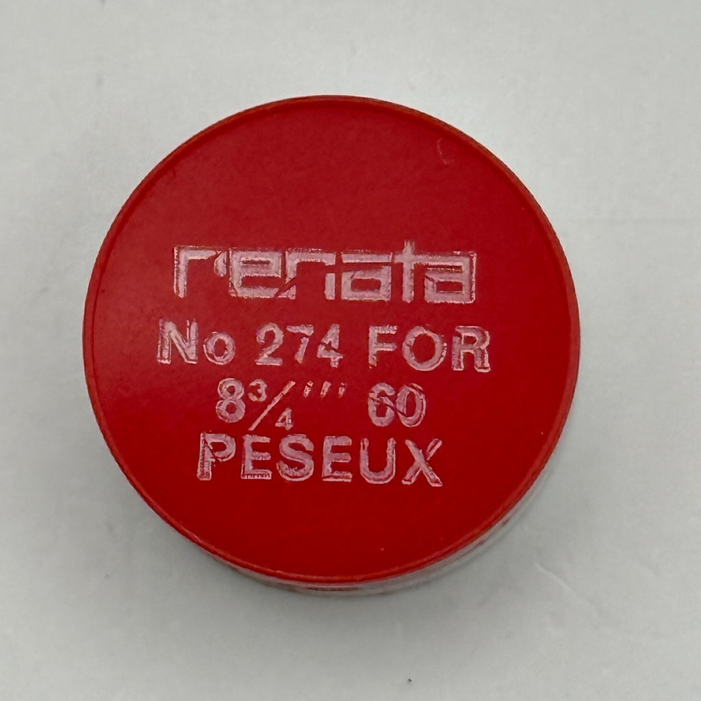 Peseux 60 Balance Wheel Complete And Spring 8¾’’’ 274 Watch Movement Parts NOS