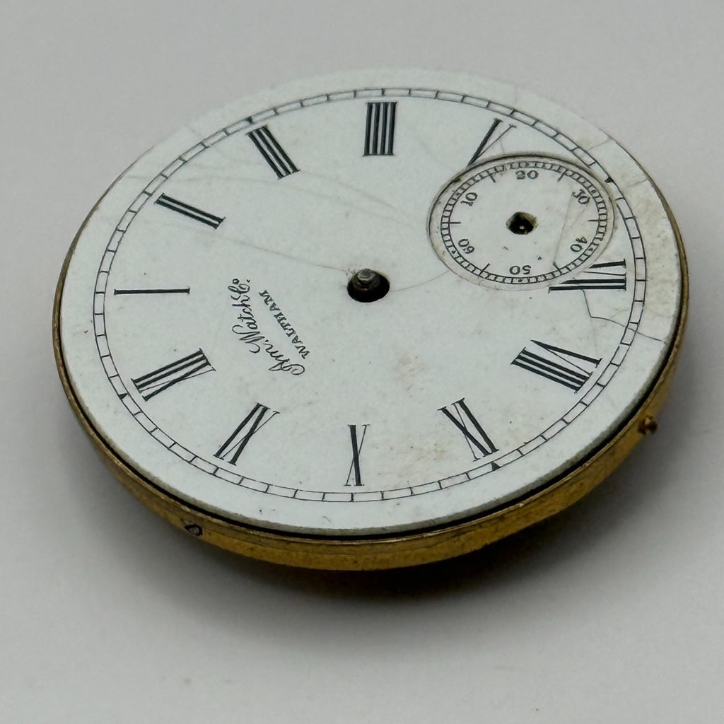 Waltham Grade G Watch Movement Model 1882 American Antique 1s Parts Repair