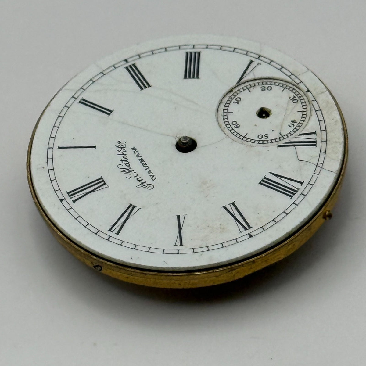Waltham Grade G Watch Movement Model 1882 American Antique 1s Parts Repair