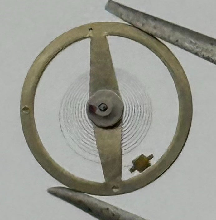 RL 5001 5011 5211 Balance Wheel Complete And Spring 1313 M Watch Movement Parts