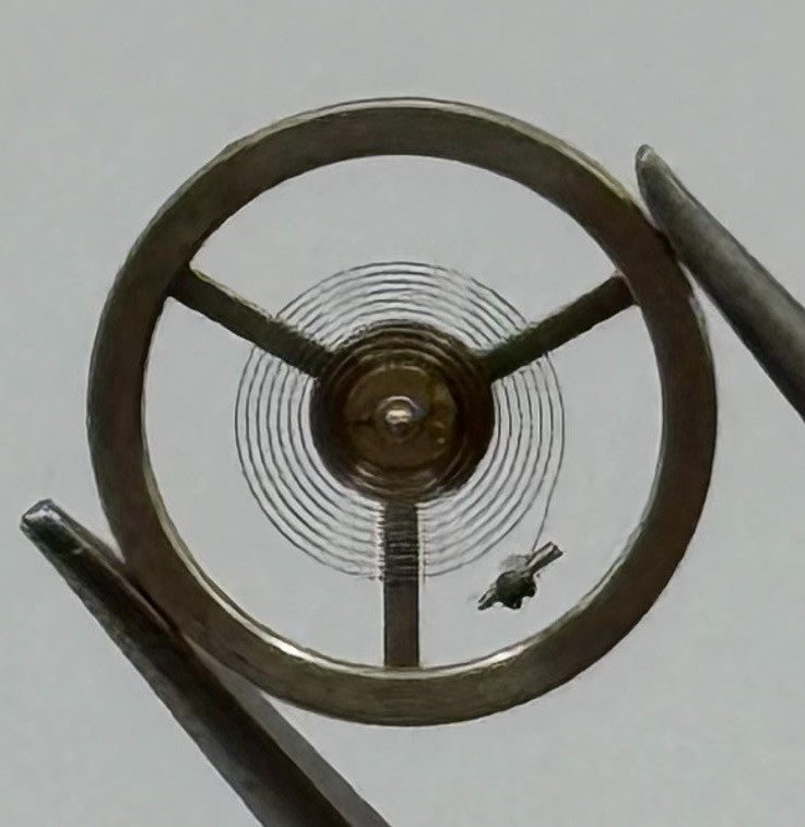 EB 1612 Balance Wheel Complete And Spring 6 3/4-8''' 950 Watch Movement Parts