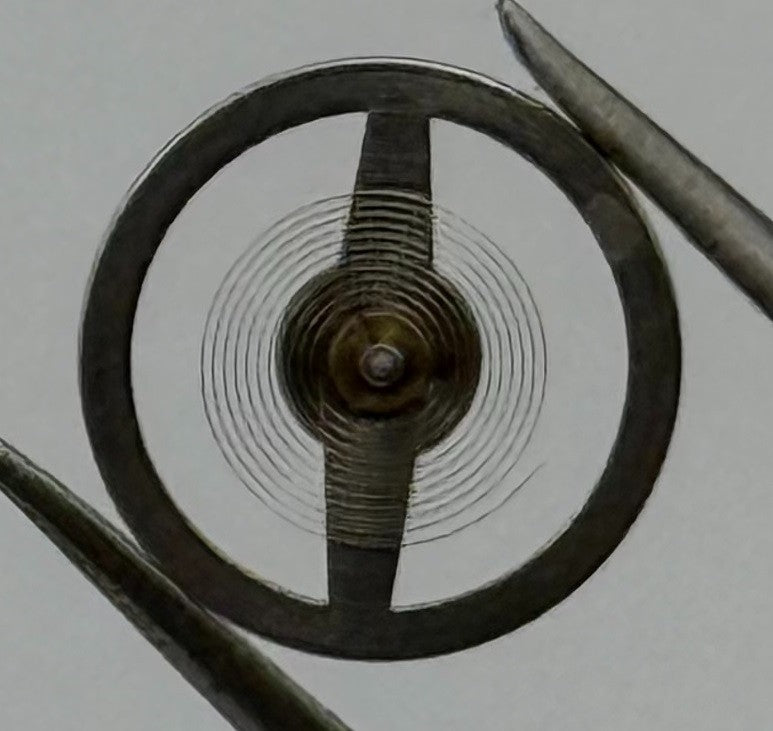Duke 402 Balance Wheel Complete And Spring Renata 1128 Watch Movement Parts NOS