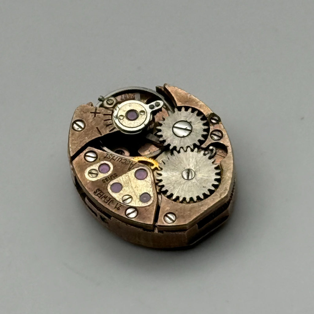 ETA 2437 Watch Movement Accurist 21 Jewels Swiss Manual Wind Parts Repair 12.8mm