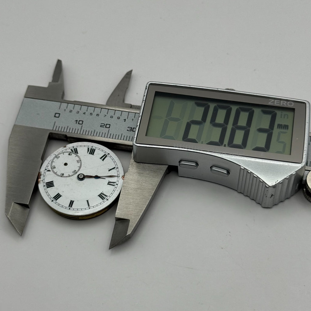 Clarimont Dictum Trench Watch Movement - For Parts / Repair - 29.8mm