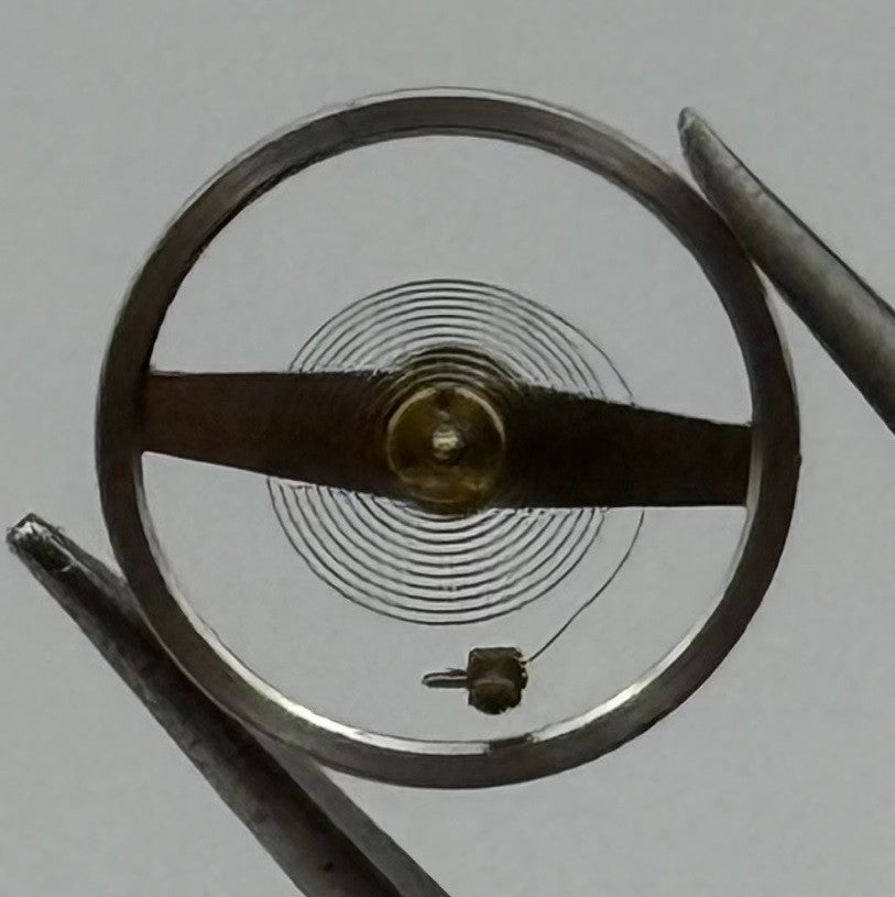 Ebosa 52 Balance Wheel Complete And Spring 5¼''' Renata 130 Watch Movement Parts