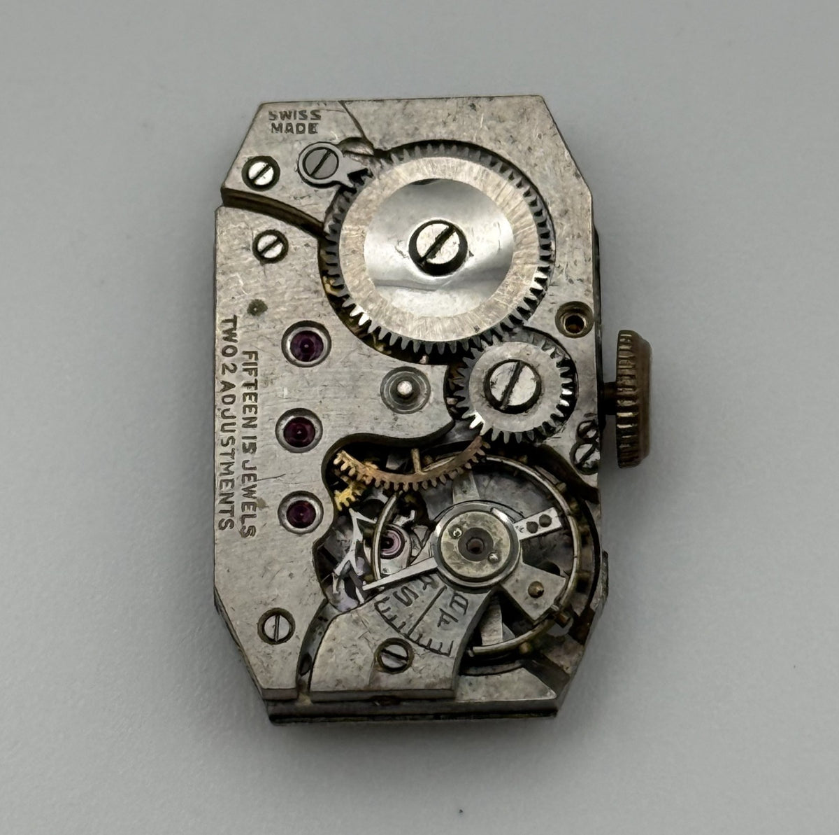 AS 525 Watch Movement - A Schild 525 - For Parts / Repair