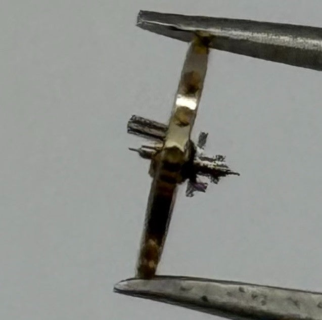 Peseux 140 290 Balance Wheel Complete And Spring Renata 277 Watch Movement Parts
