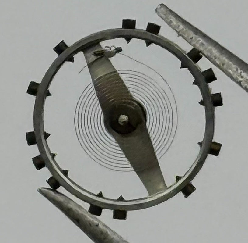 ETA 790 Balance Wheel Complete And Spring 8¾’’’ 146 Watch Movement Parts NOS