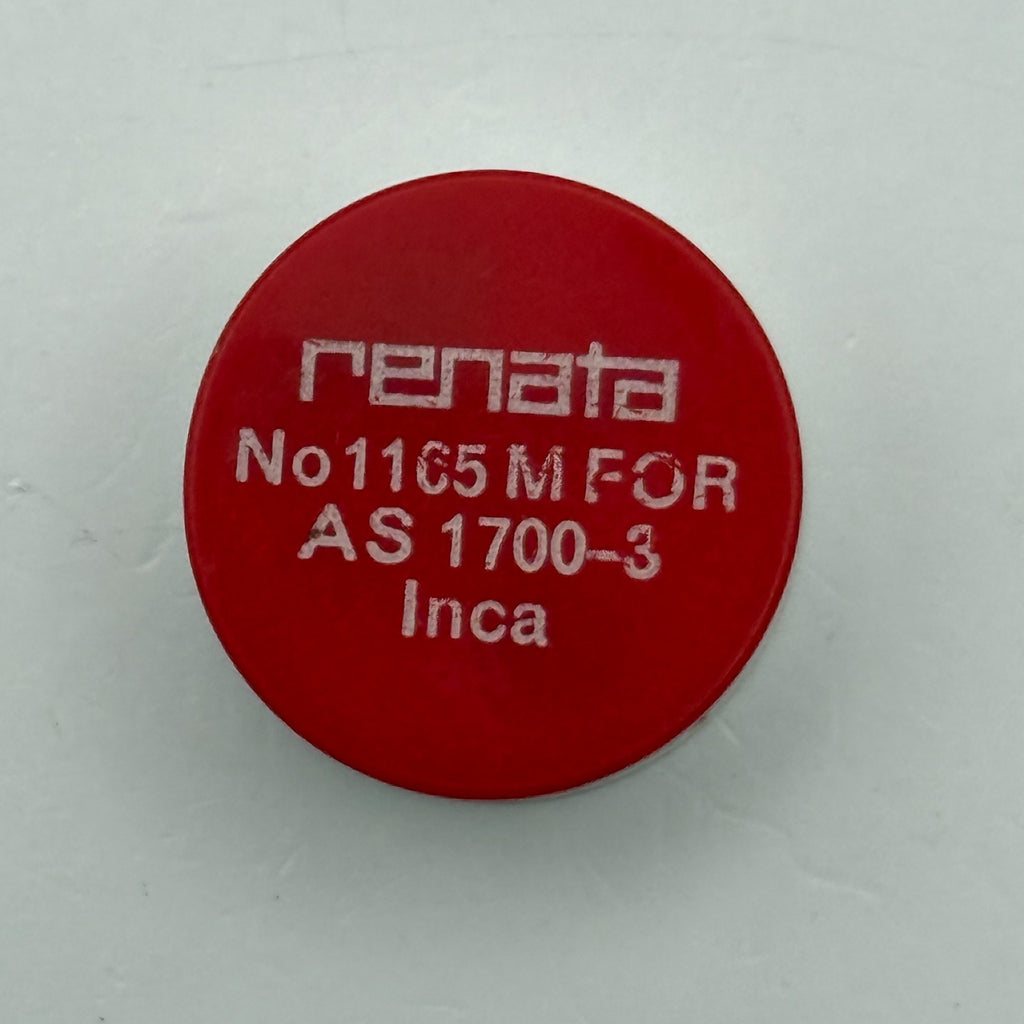 AS 1700-3 Balance Wheel Complete And Spring Renata 1165 Watch Movement Parts NOS