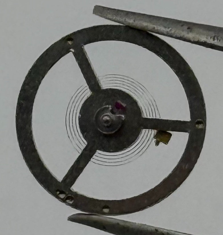 Smith 102 TY SP Balance Wheel Complete And Spring 10½’’’ 1250 Watch Movement