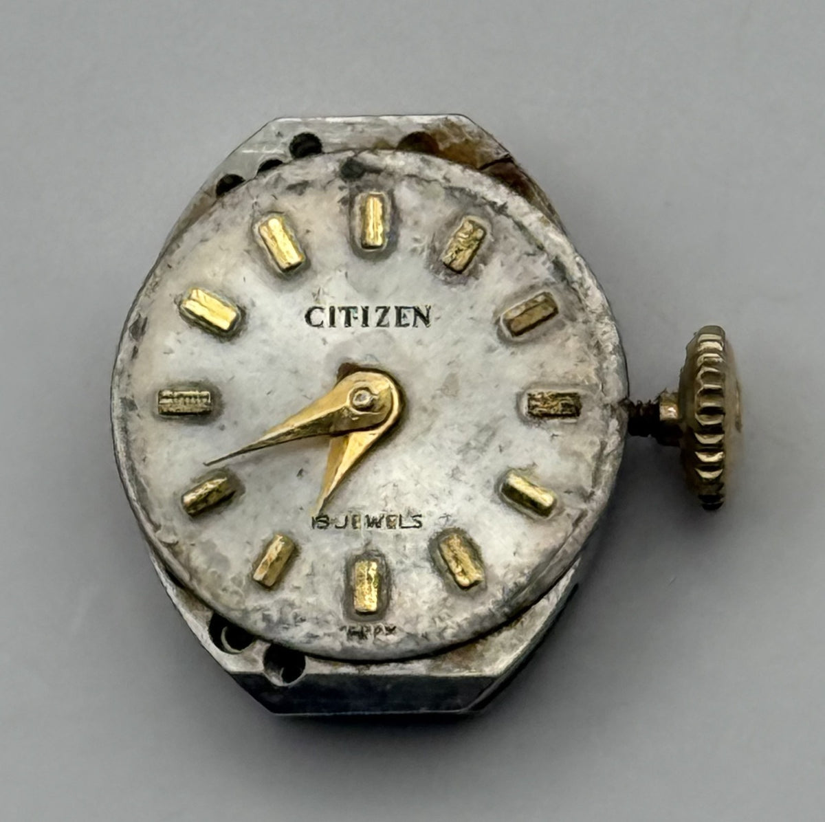 Citizen 9303 Watch Movement Original Crown 19 Jewels Japan Parts Repair 11.5mm