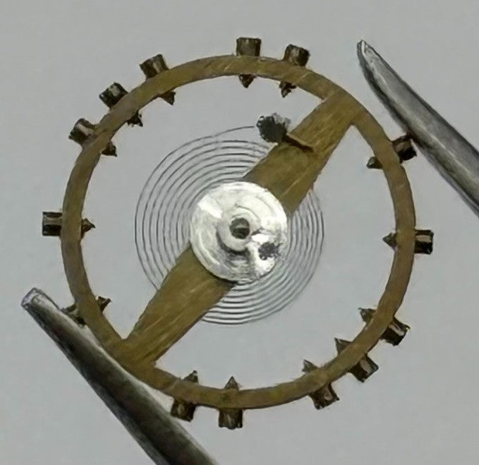 Felsa 107 Balance Wheel Complete And Spring 8¾’’’ 692 Watch Movement Parts NOS