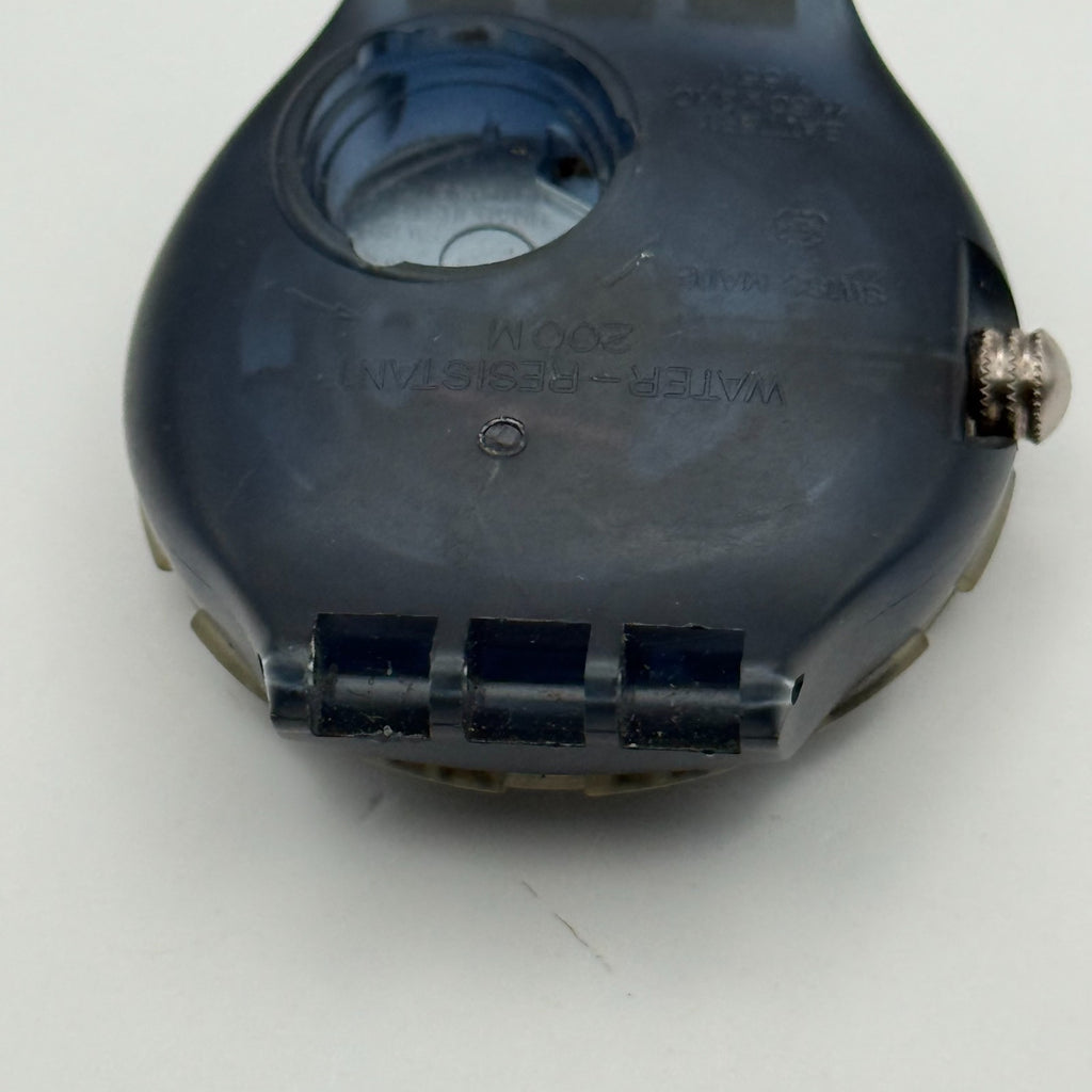 Vintage Swatch Scuba 200 Watch SDM100/1 Black Gondola 1994 40mm Parts Repair