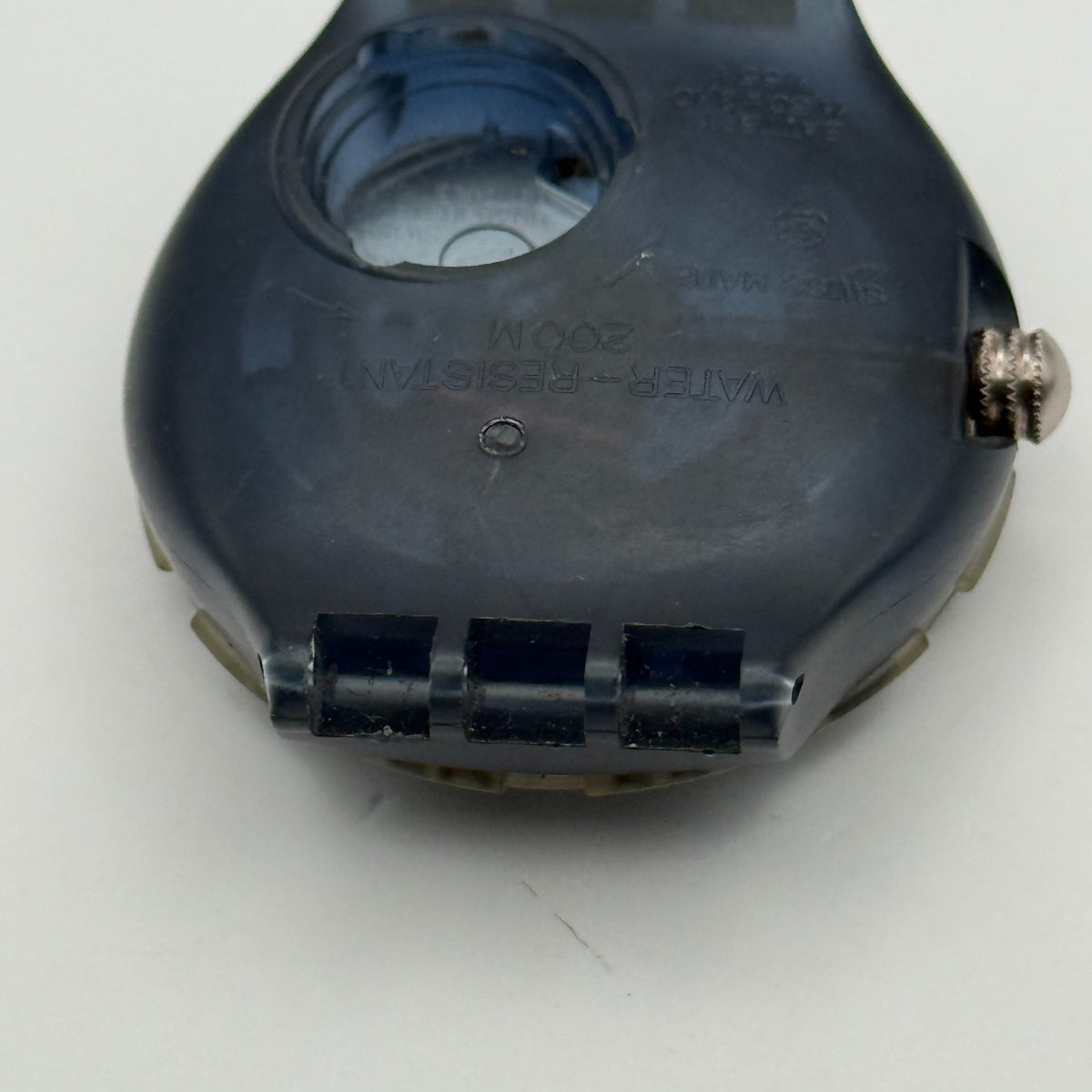 Vintage Swatch Scuba 200 Watch SDM100/1 Black Gondola 1994 40mm Parts Repair