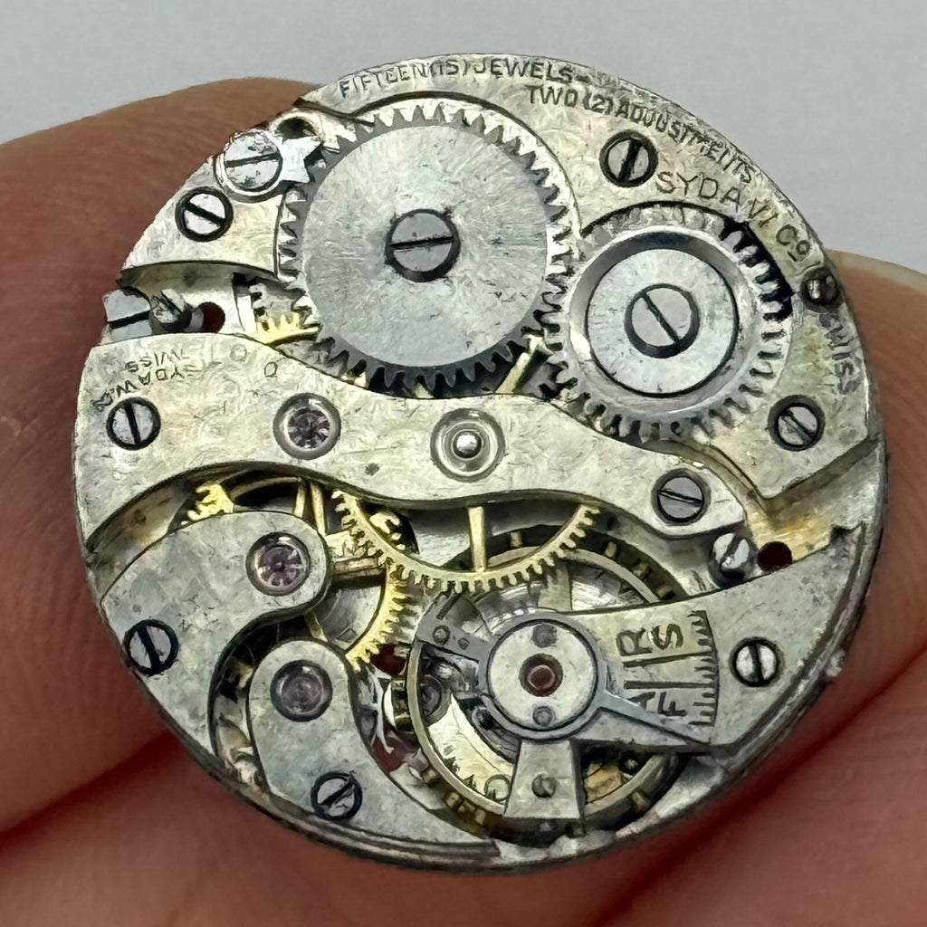 Syda Watch Co Cal 11 Balance Ok Manual Wind Watch Vintage Parts 23.7mm 