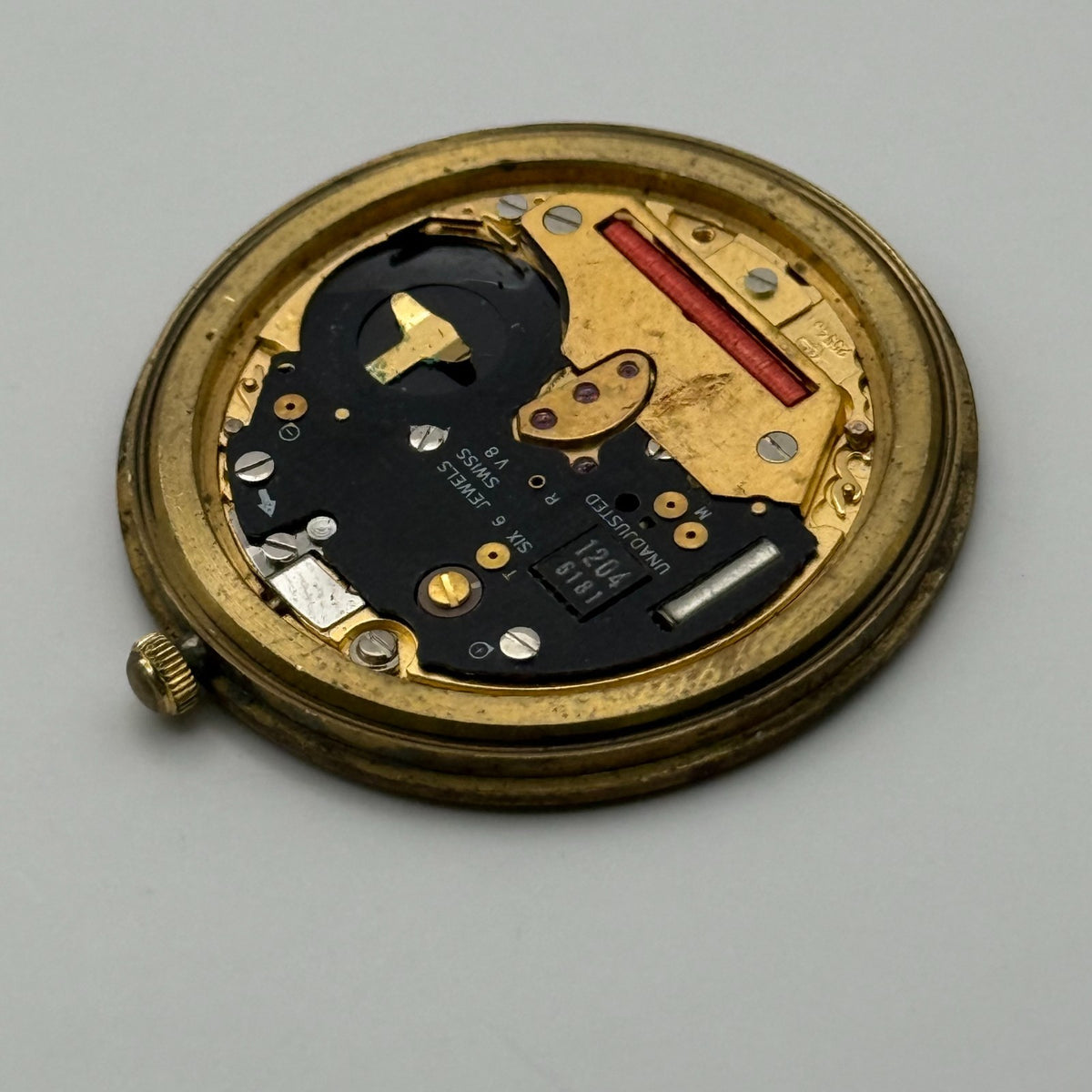 ETA-ESA 255.431 Watch Movement UNTESTED Quartz Mappin & Webb 6J Parts 23.6mm