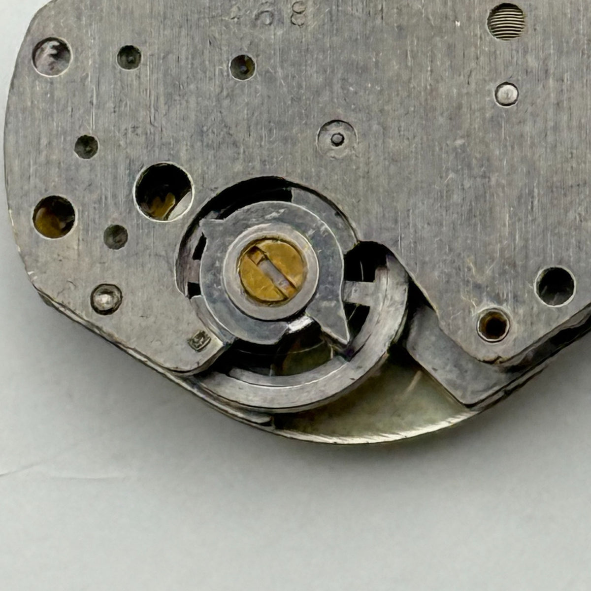 Timex 468 Watch Movement Great Britain Manual Wind Vintage Parts Repair 15.3mm