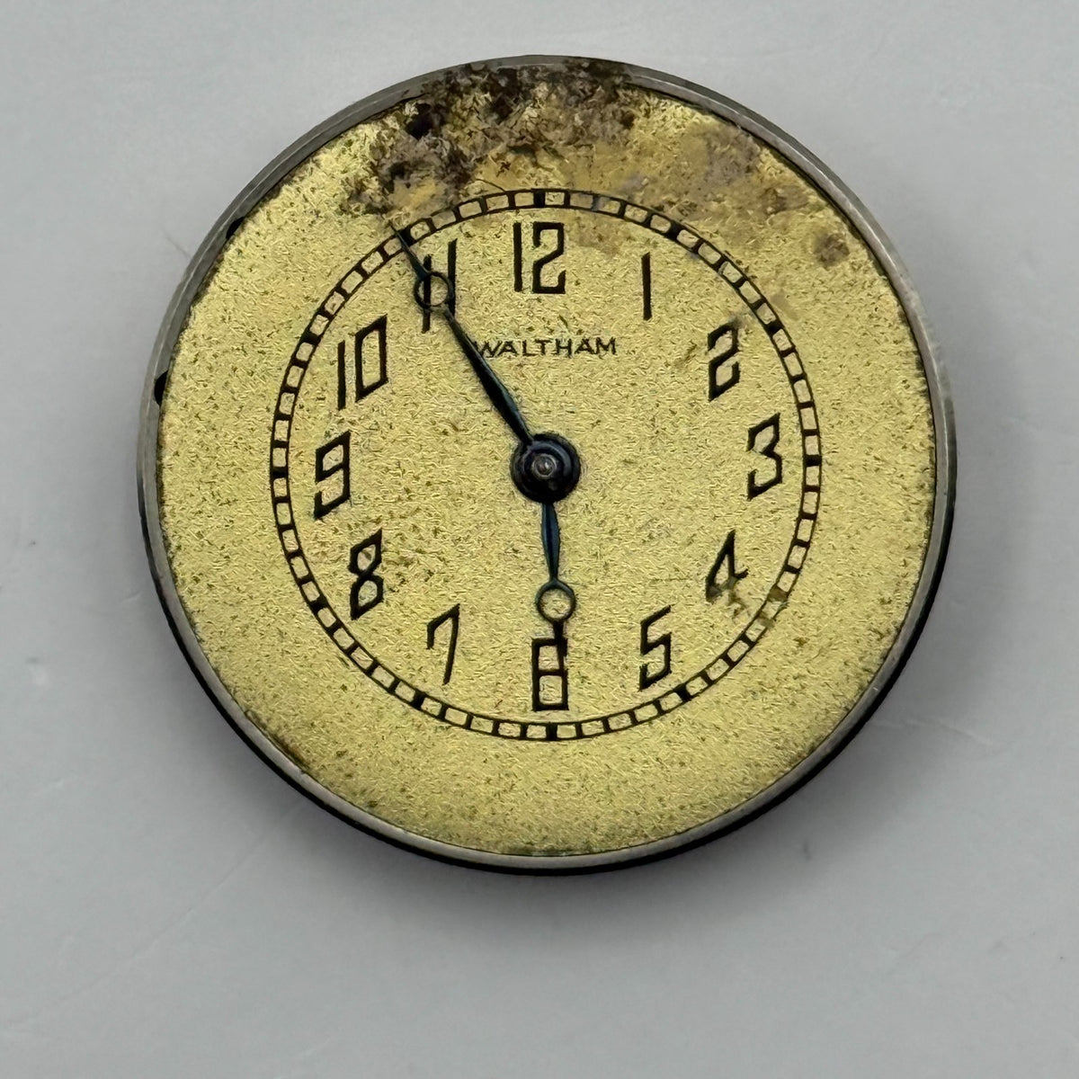 Waltham Grade 510 Watch Movement Model 1912 American Antique 6/0s Parts Repair
