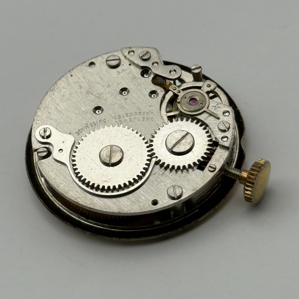 Eden Watch Movement Antimagnetic 1 Jewel Swiss Manual Wind Parts Repair 22.2mm