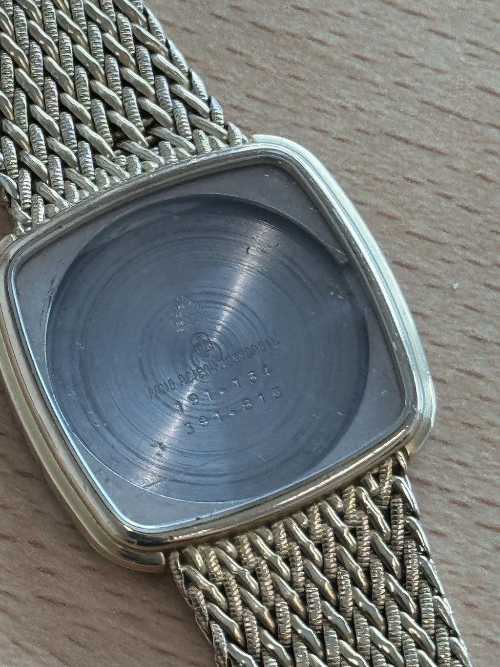 Omega 191.134 Watch Bracelet & Case Omega De Ville 1365 Gold Plated ED 1354/342