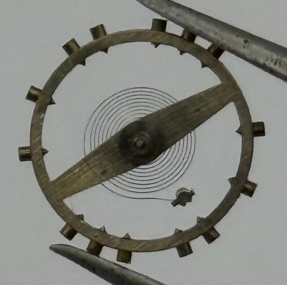 AS 1194 Balance Wheel Complete And Spring Renata 42 M Watch Movement Parts NOS