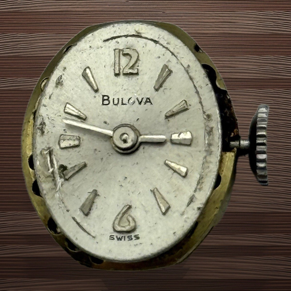 Bulova 5BD Watch Movement - Ladies - For Parts / Repair - 13.2mm