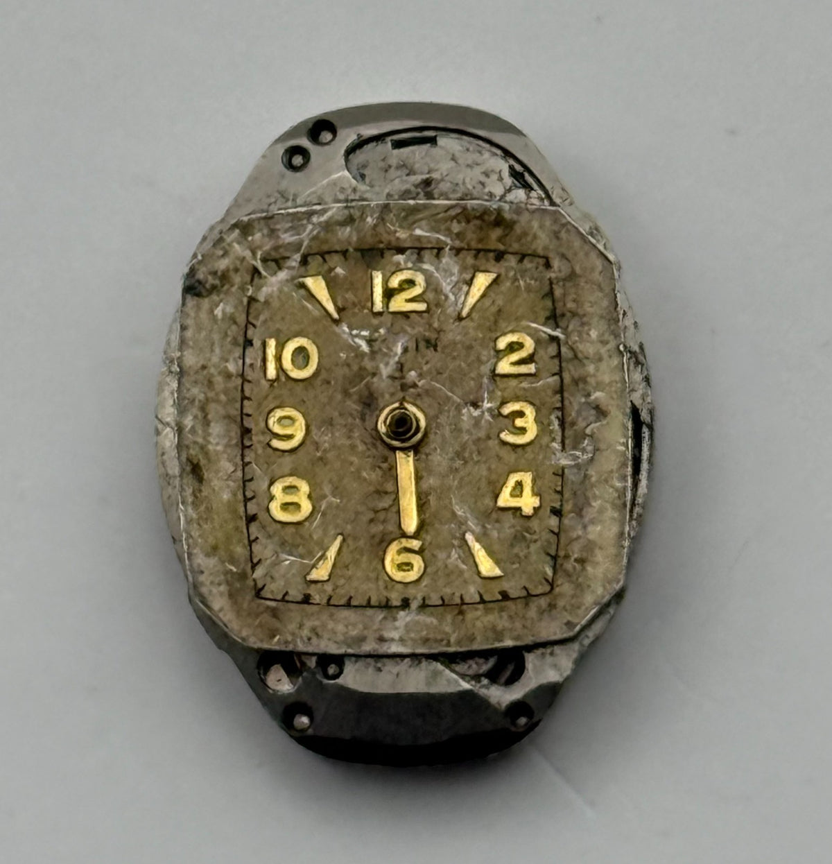 Elgin 662 Watch Movement 17 Jewels U.S.A. Manual Wind Parts Repair 14.2mm