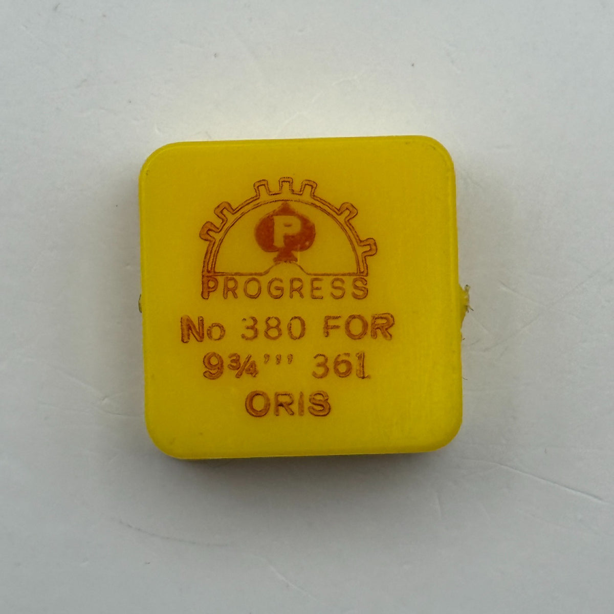 Oris 361 Balance Wheel Complete And Spring 9¾’’’ 380 Watch Movement Parts NOS