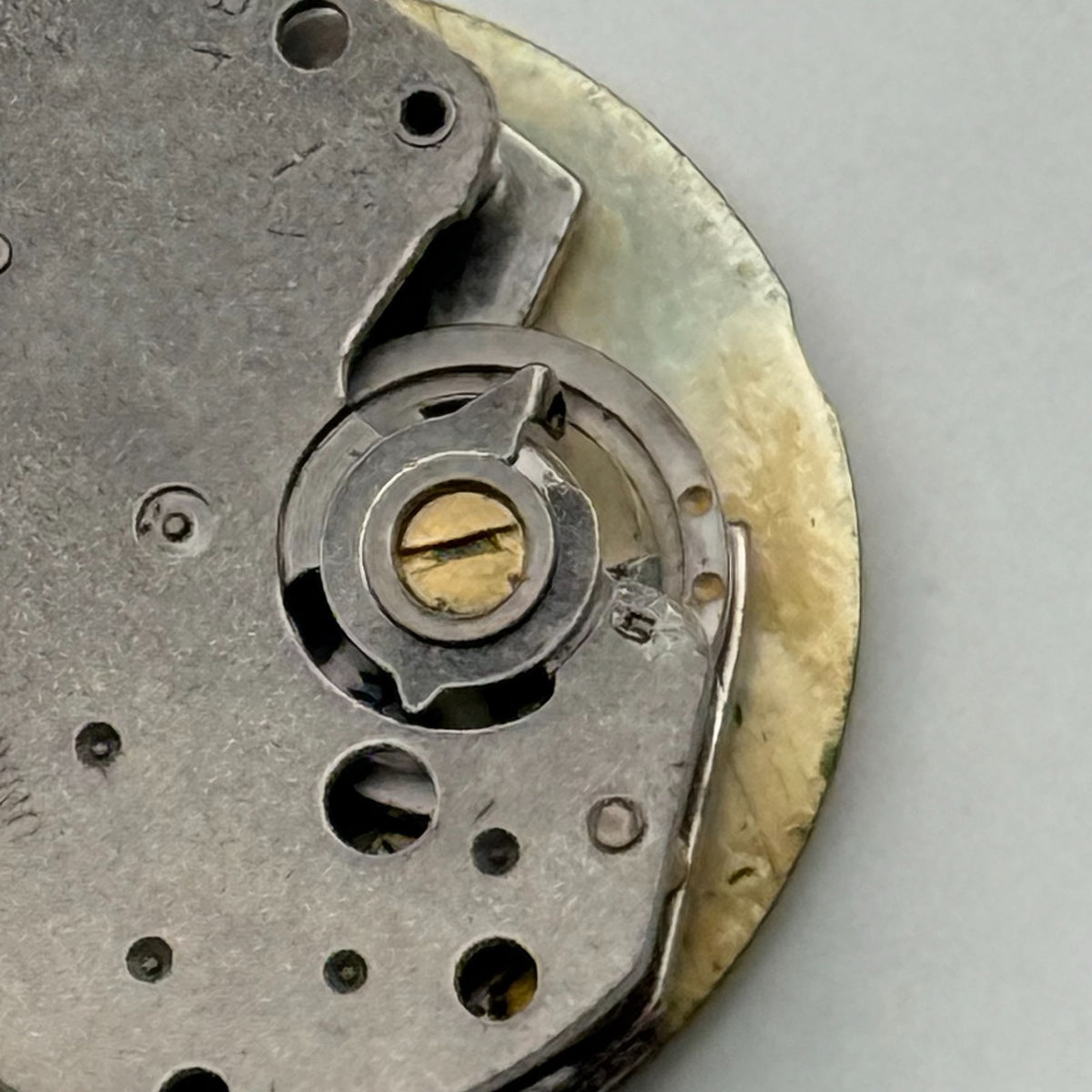 Timex 482 Watch Movement Great Britain 0 Jewel Manual Wind Parts Repair 18.1mm