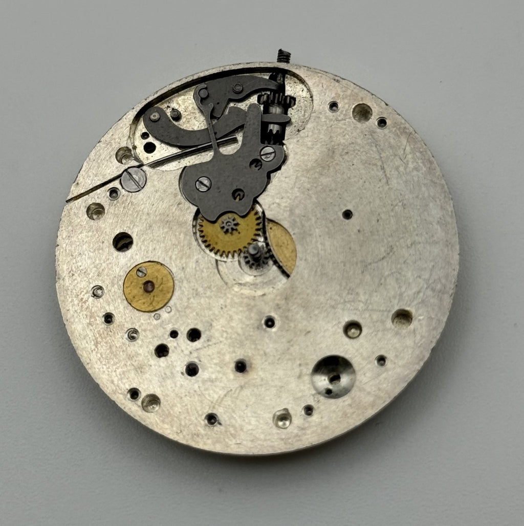 Swiss Lever Pocket Watch Movement - Unidentified - Parts / Repair - 40mm