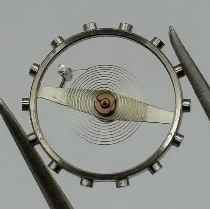 Brac 2001/3 Balance Wheel Complete And Spring Renata 68 Watch Movement Parts NOS