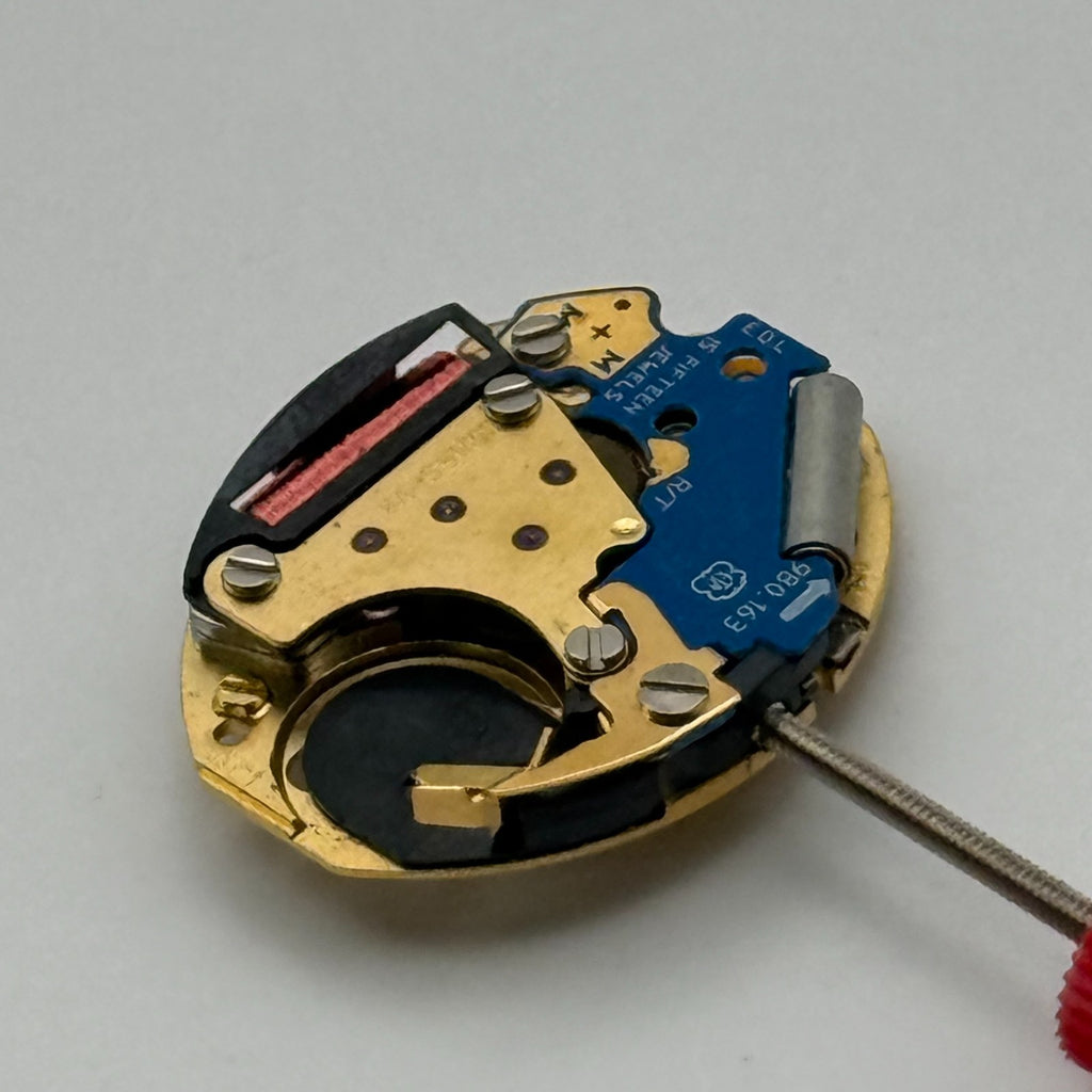 ETA 980.163 Watch Movement Running Quartz Swiss 15J Parts Repair Spares 13mm