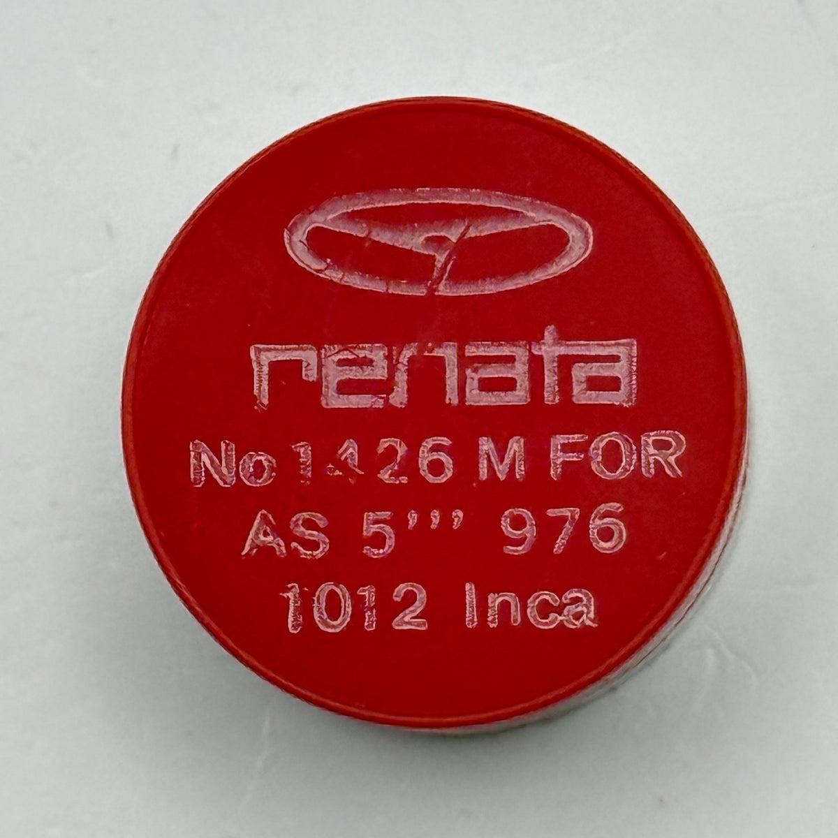 AS 976 1012 Balance Wheel Complete And Spring 5’’’ 1426 Watch Movement Parts NOS