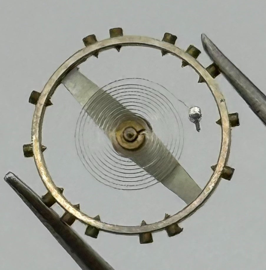 AS 1194 Inca Balance Wheel Complete And Spring No 42 M Watch Movement Parts NOS