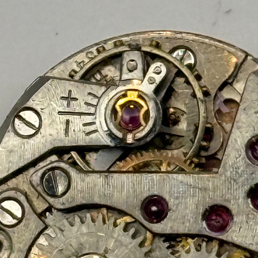 FHF 34 Watch Movement Rotary Ladies 17 Jewel Swiss Manual Wind Parts Repair 17mm
