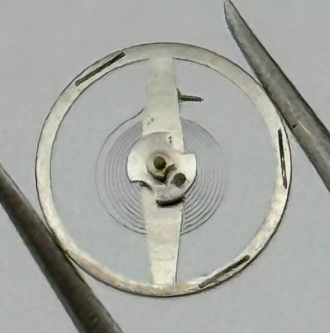 Oris 590 Ancre Balance Wheel Complete And Spring 1725 Watch Movement Parts NOS
