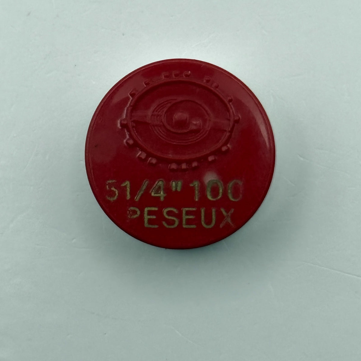 Peseux 100 Balance Wheel Complete And Spring 5¼’’’ Watch Movement Parts NOS