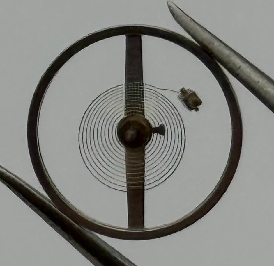 BFG 1582 Balance Wheel Complete And Spring Renata 1656 Watch Movement Parts NOS