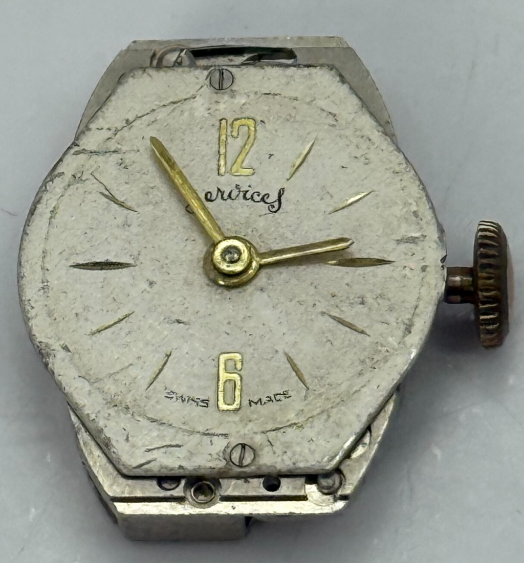 Oris Cal 410 Watch Movement Services Manual Wind Vintage Parts Repair 12.7mm